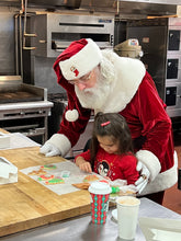 Load image into Gallery viewer, Cookie decorating with Santa - Dec 14th