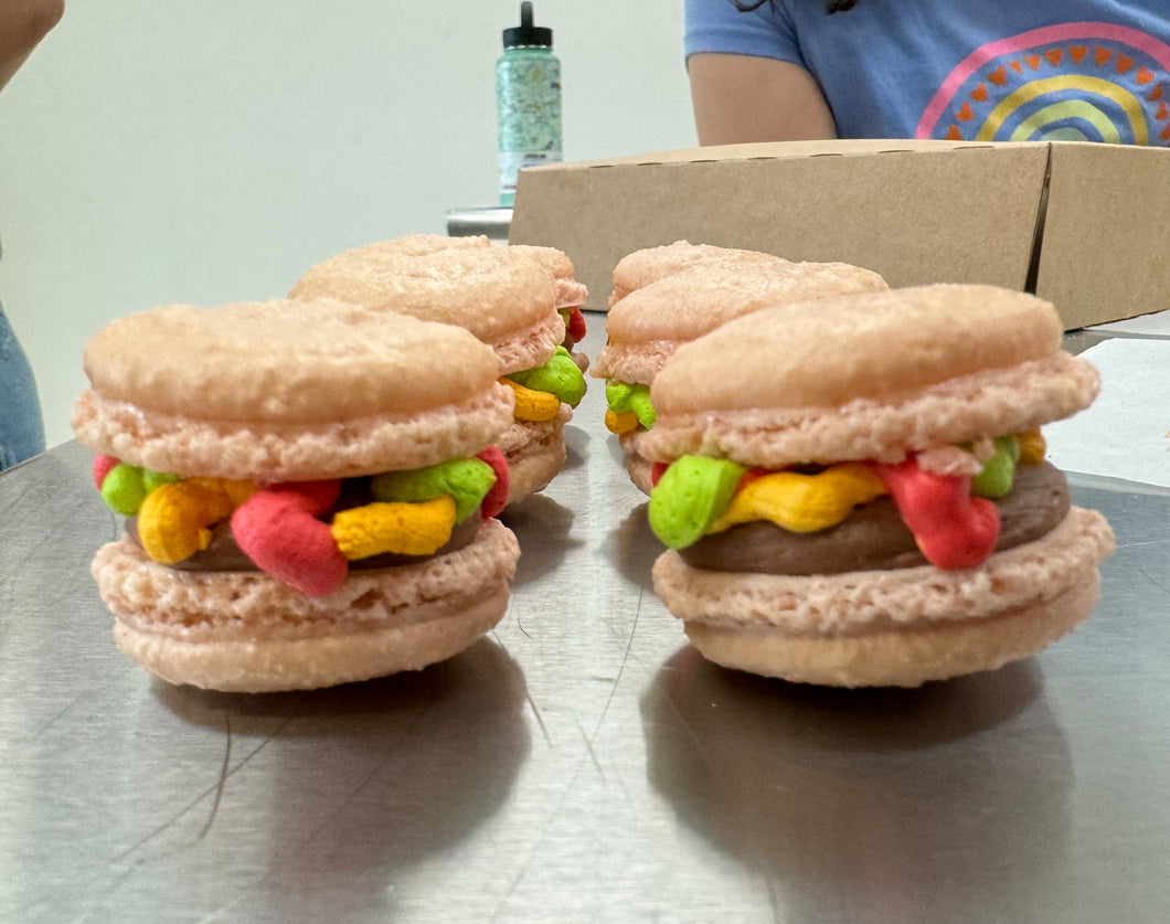 Macarons (Burger theme) - Jul 8th 10AM
