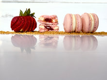 Load image into Gallery viewer, Strawberry cheesecake Macarons- JAN 30TH 630PM
