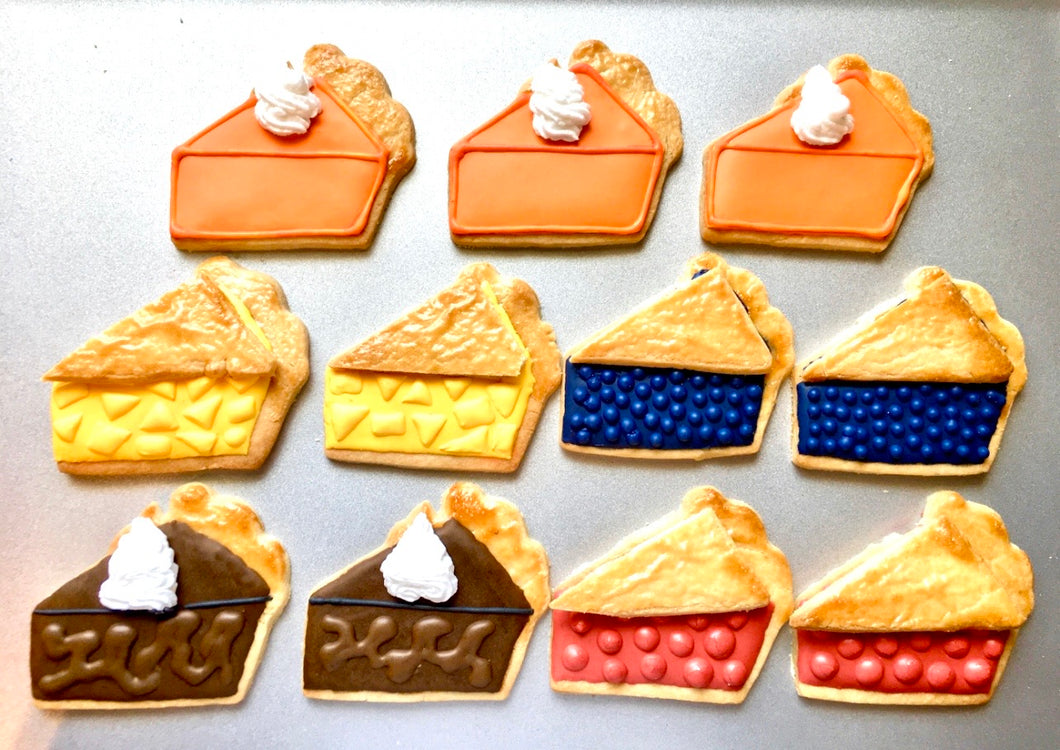 Pie decorating cookies - Sep 27th 1PM