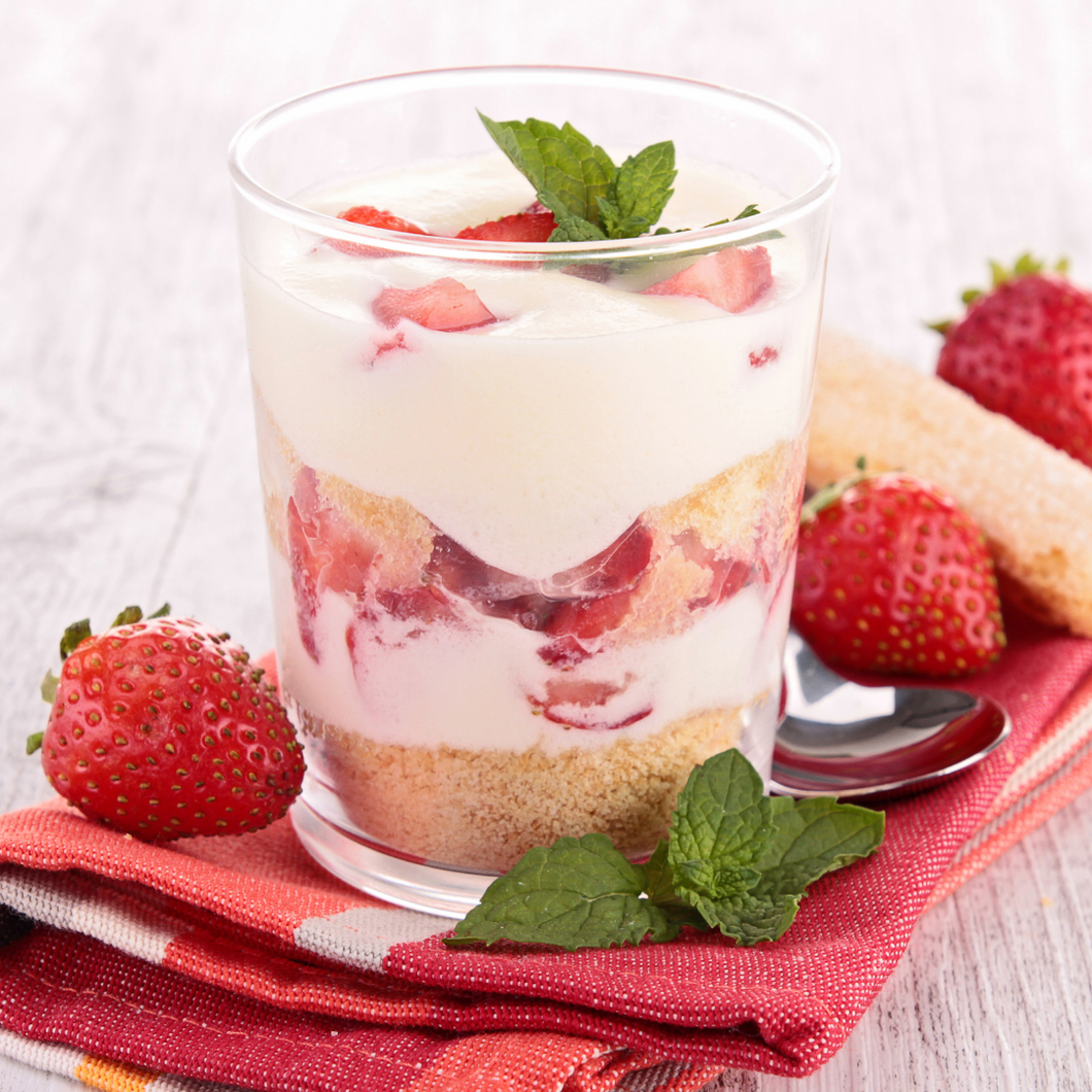 Strawberry tiramisu cups - Jun 17th 10AM